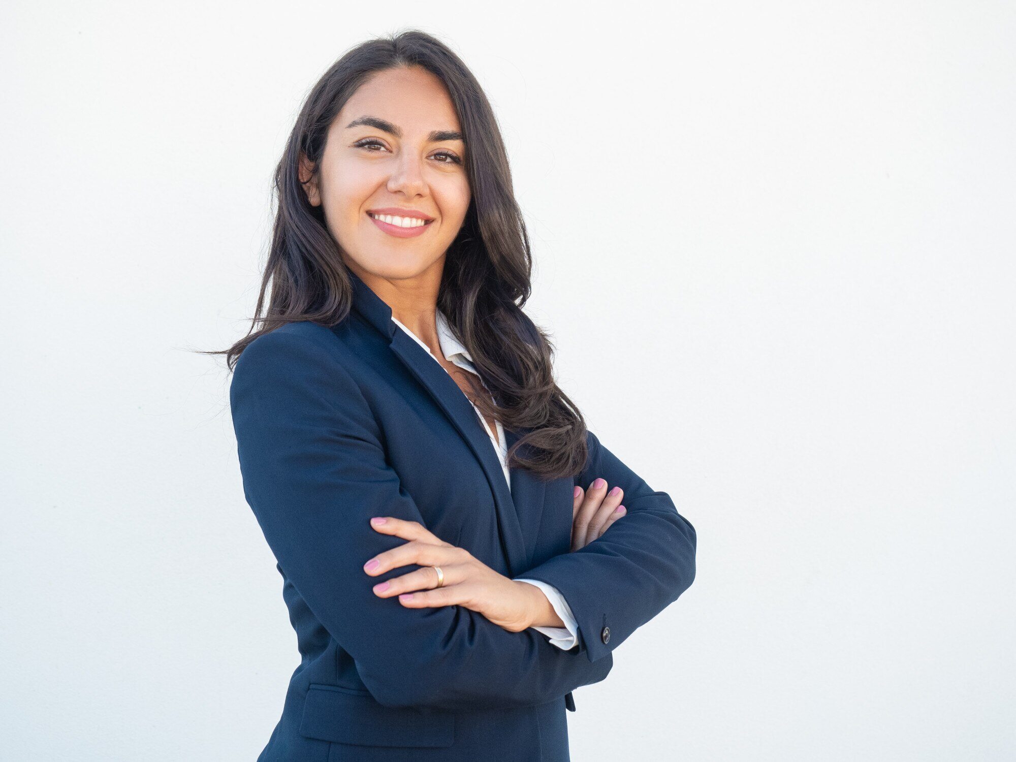 Smiling Confident Businesswoman